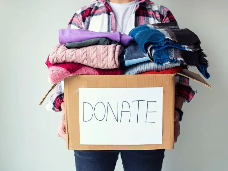 Donate Unused clothes