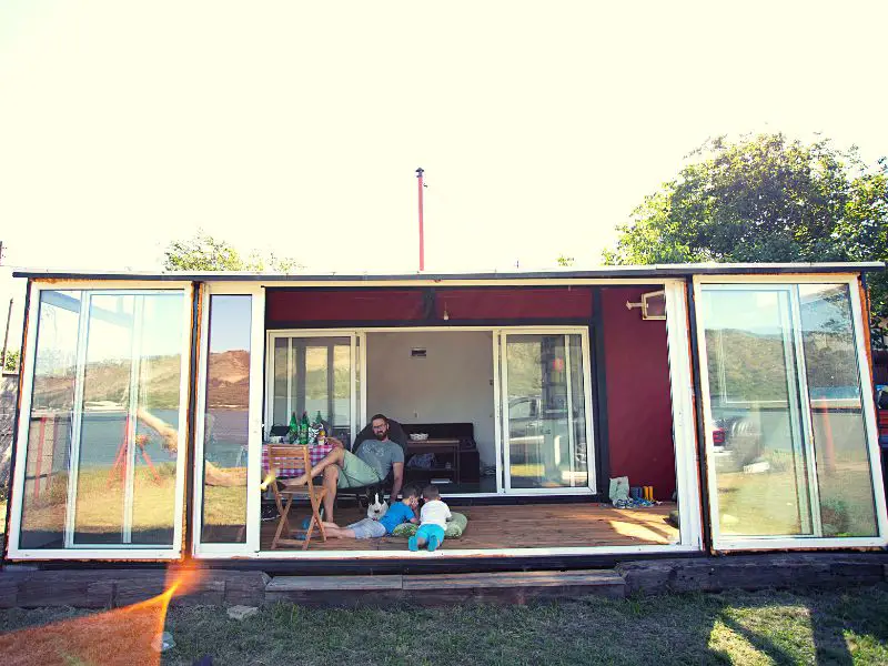 Living in Container House