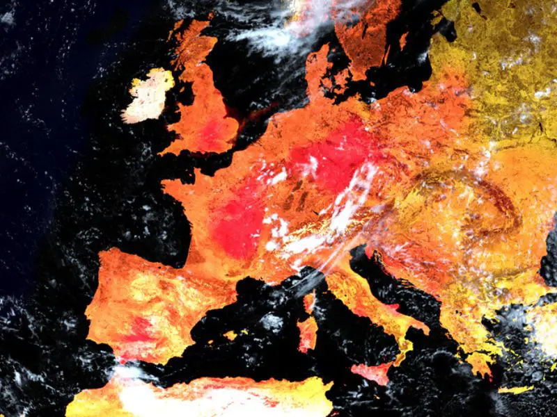 Heatwave in Europe