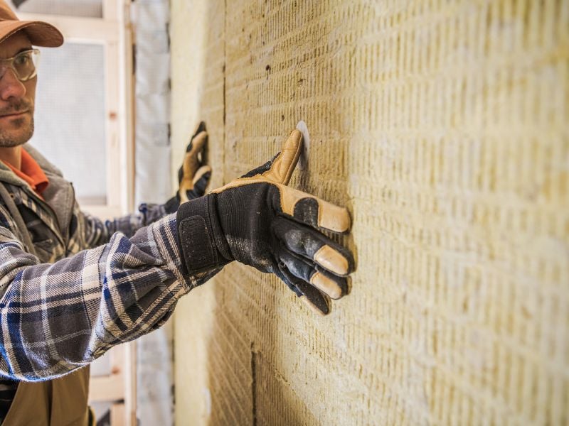 insulation cork house